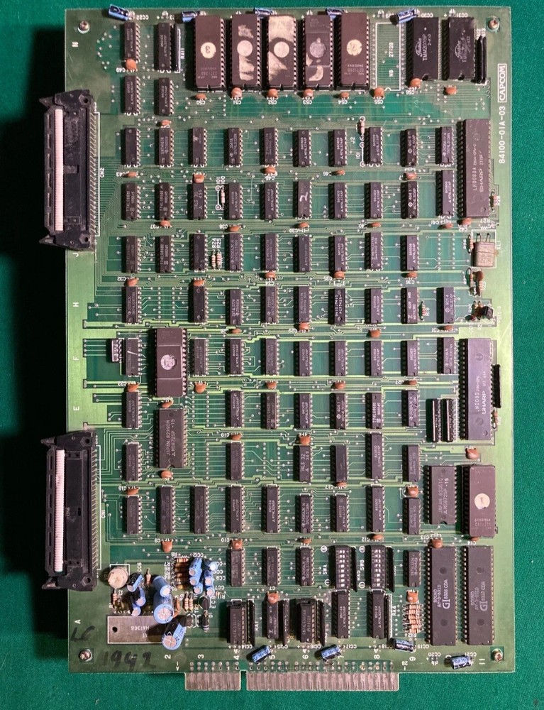 Capcom 1942 Arcade Machine Original Boards