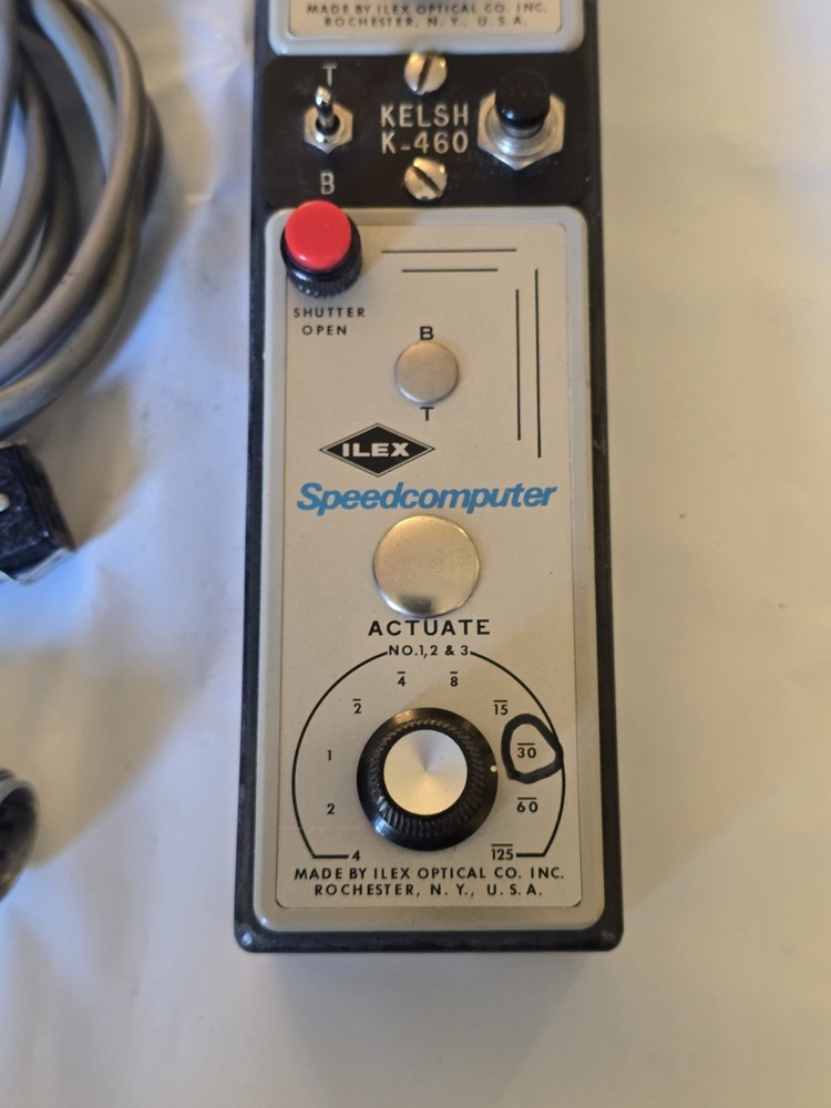 Ilex Speedcomputer Electronic Shutter Release Controller From Lab Camera