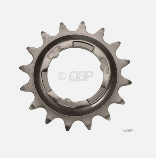 Shimano Nexus 16t Cog Black (Silver version shown)