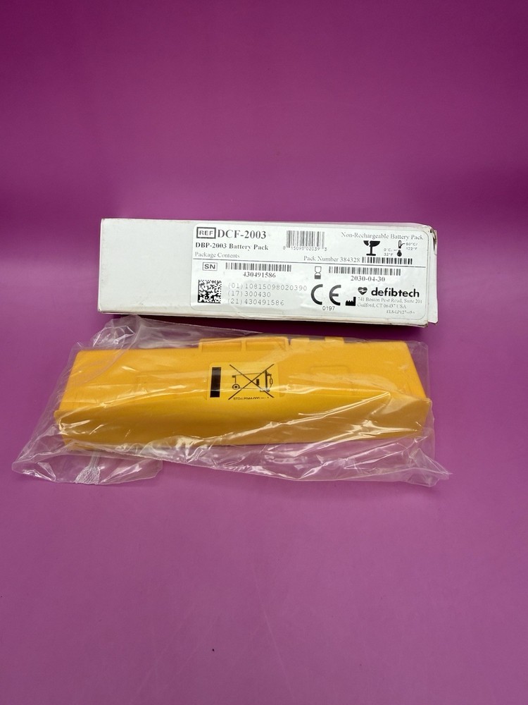 Defibtech DBP-1400 Battery Pack EXP 04-2030