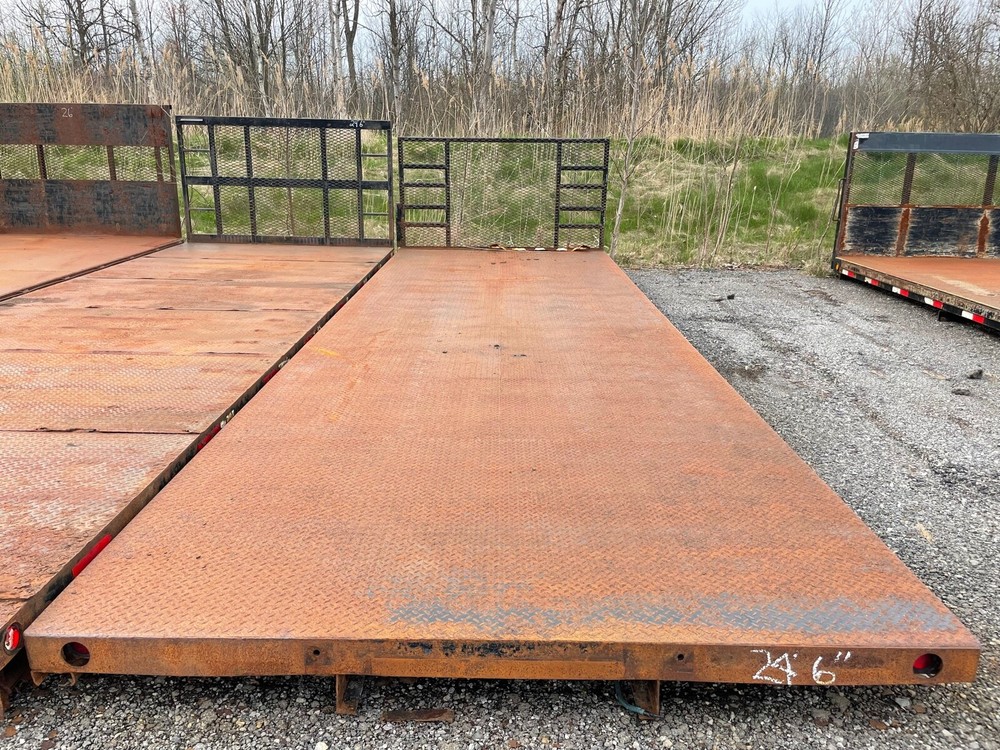 24'6" Structural Steel Flatbed Body