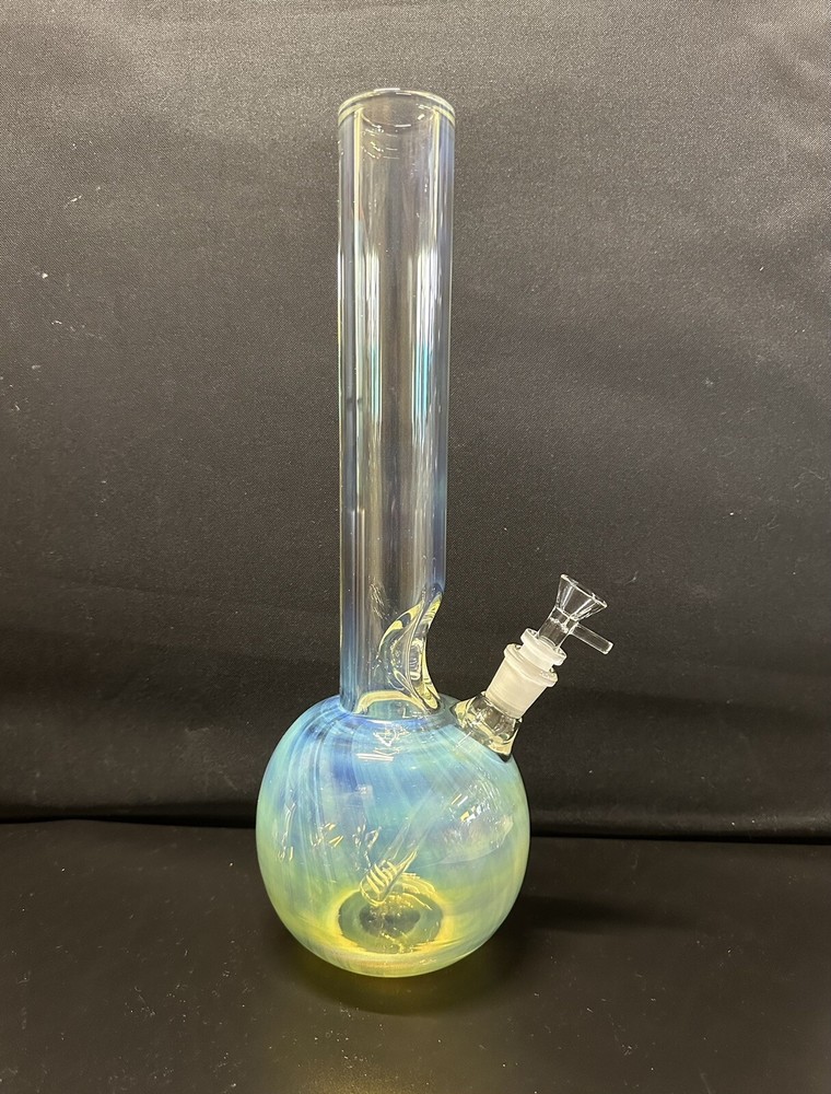 15" Water Pipe 9mm Old School Bubble Bottom Bong