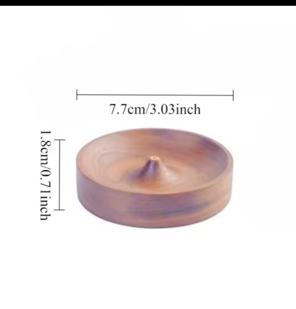 3" Incense Burner Wood Holder M11