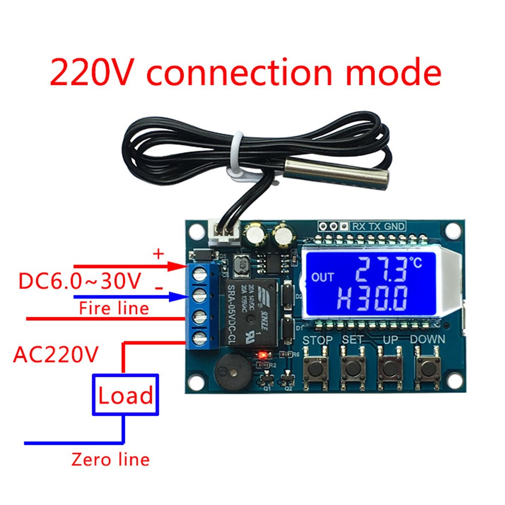XY-T01 Digital High Precision Thermostat Heating Temperature Controller Module