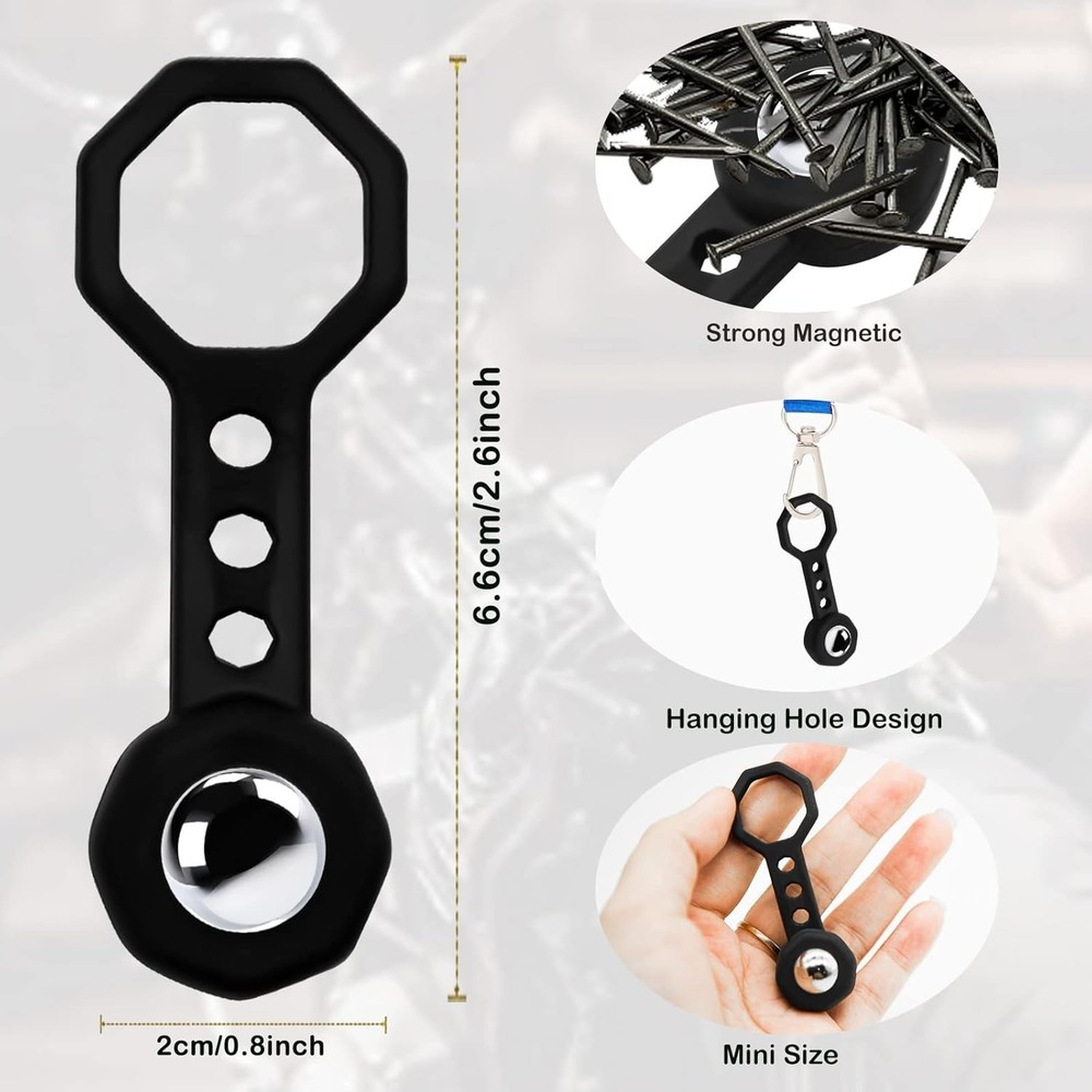 Magnetic Stud Finder with 27lbs Pull - No Batteries Required for Precision