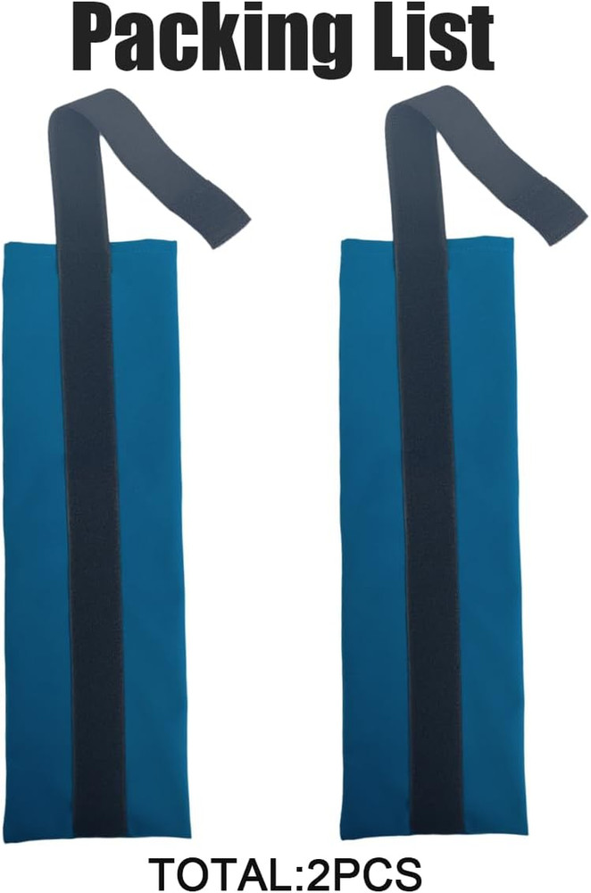 2PCS 5"X17" Ice Pack Sleeve - Reusable and Multi-Use Ice Pack Bag for Cold Compr