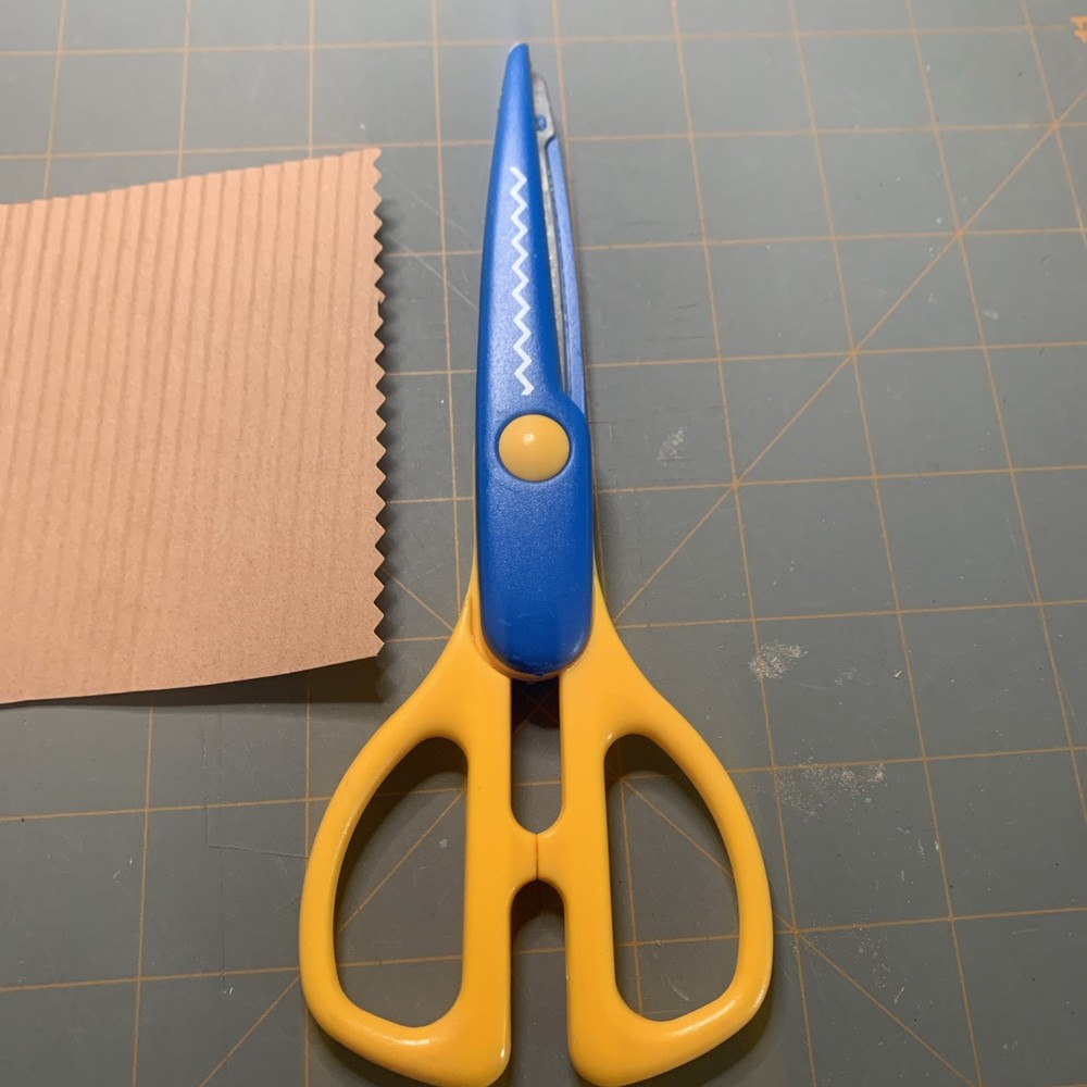 Craft Crafting Scissors Scrapbooking Zig Zag Design
