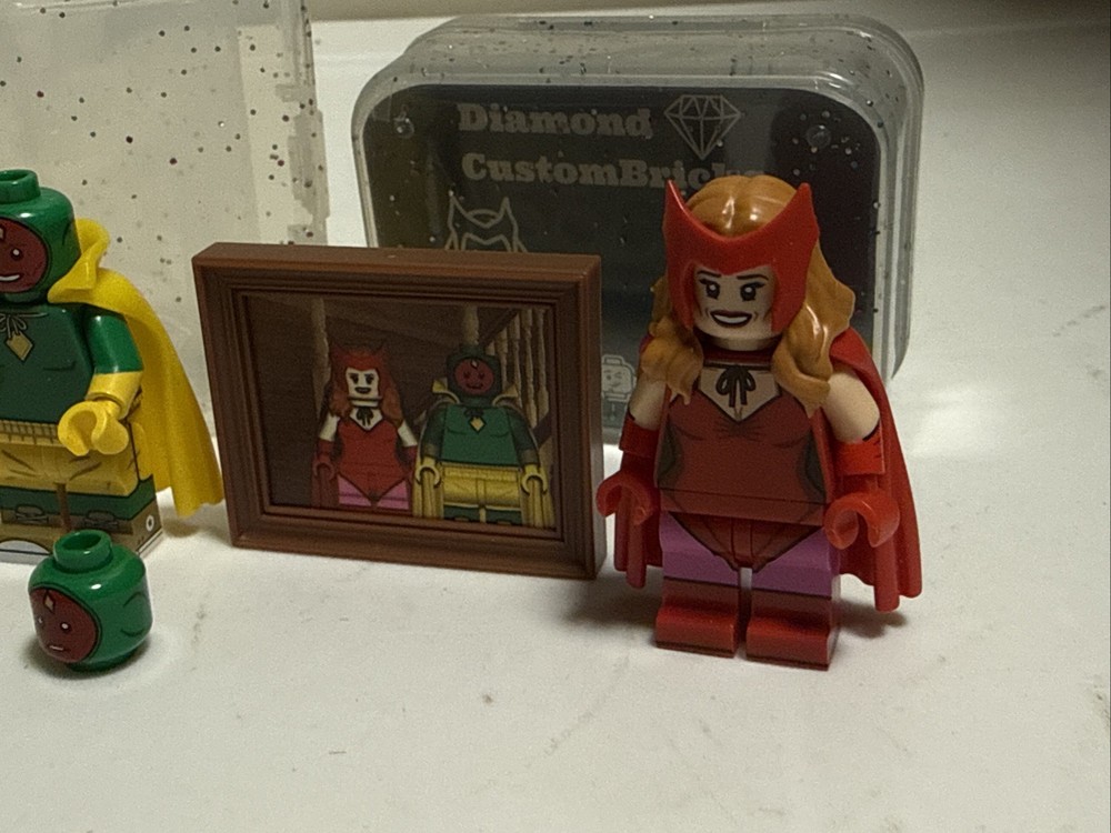 Phoenix Custom Pcb Minifigure Wanda And Vision Suit