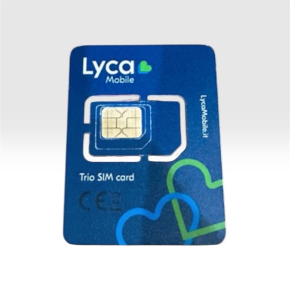 Sim Lyc active 🇮🇹✅🔓 Ship 24h🚚📦promo