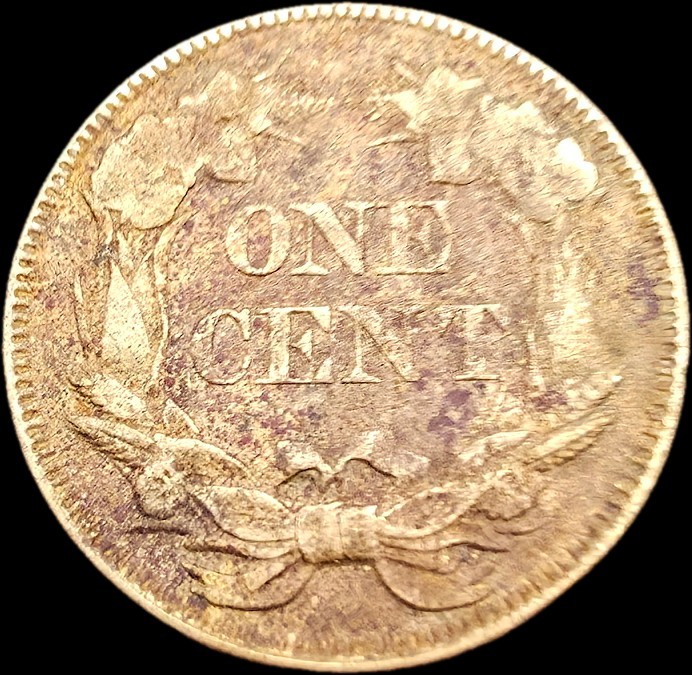 1957 Flying Eagle Cent Fine Details Circulated BN