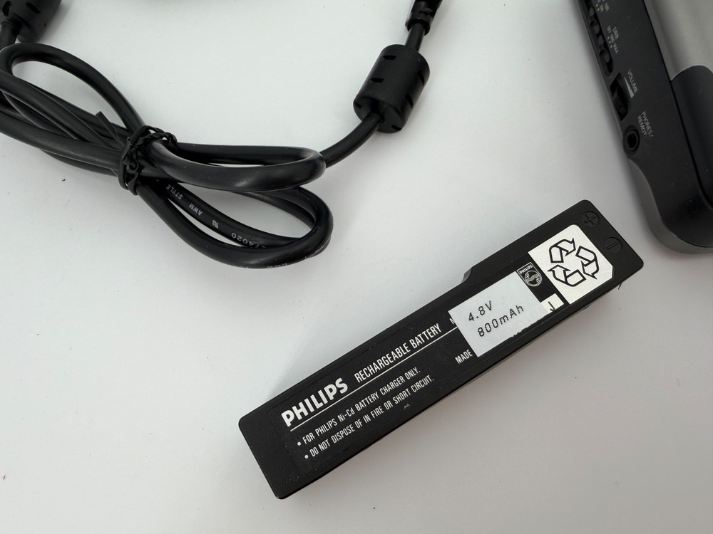 Mint Restored Philips DCC 175 with PC Cable Portable Digital Compact Cassette