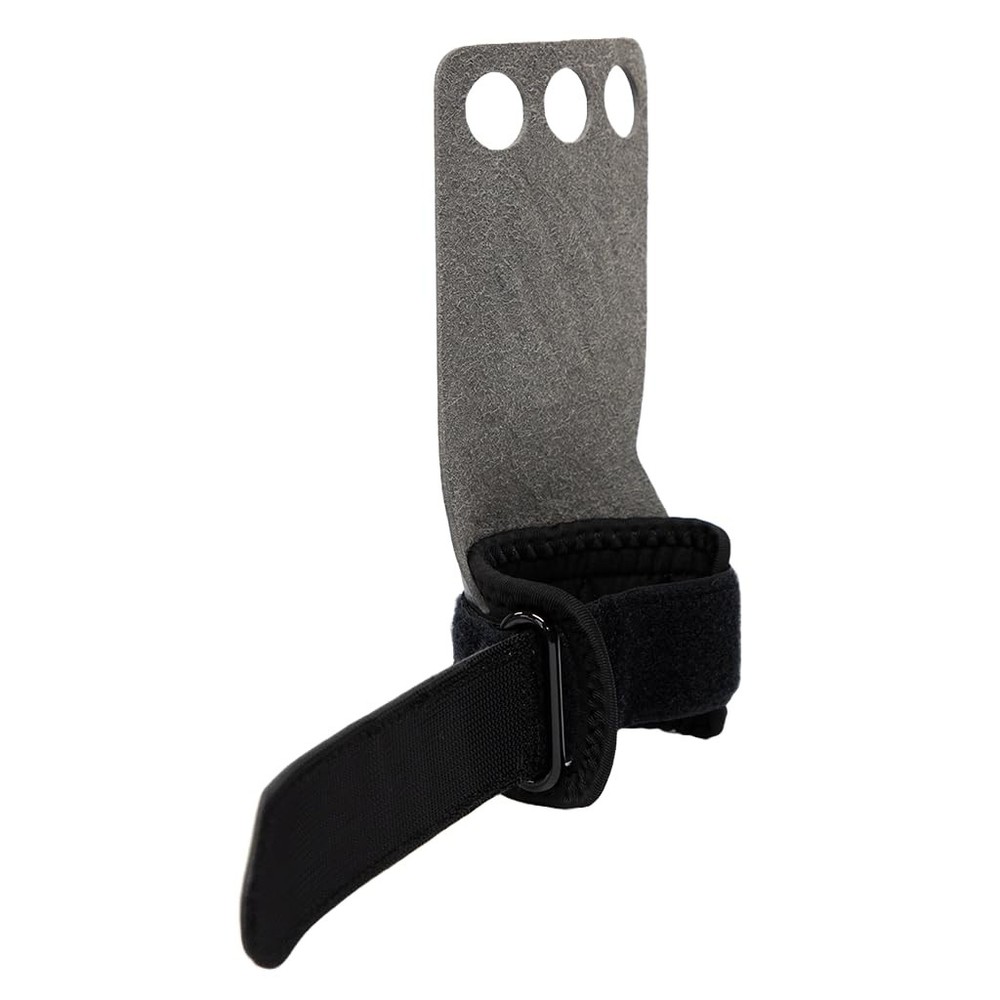 Bear KompleX - Cross Training Grips, Pull Up Hand Large, Grey & Orange