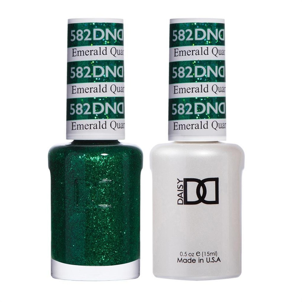 DND DUO Matching Gel & Lacquer #582 - Emerald Quartz