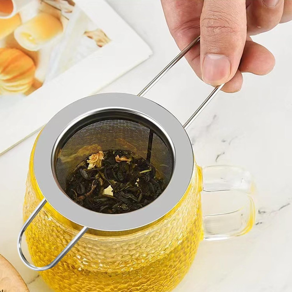 Loose Leaf Tea Infuser Strainer Steeper 304 Stainless Steel Tea Filter Mesh