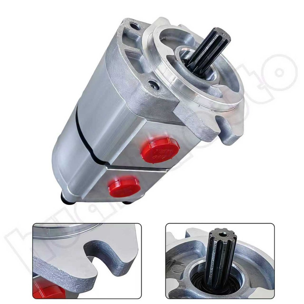 AGT Hydraulic Pump Two-Section for Skid Steer Loader KTT23 Accessories New