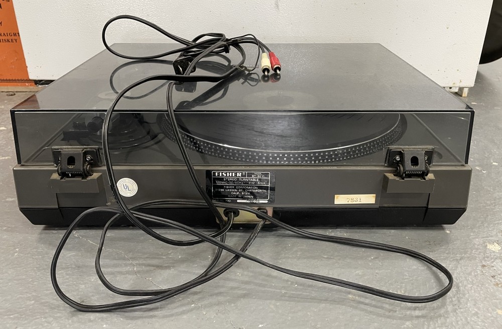 Fisher MT-6211 Stereo Turntable Made in Japan - NEEDS WORK