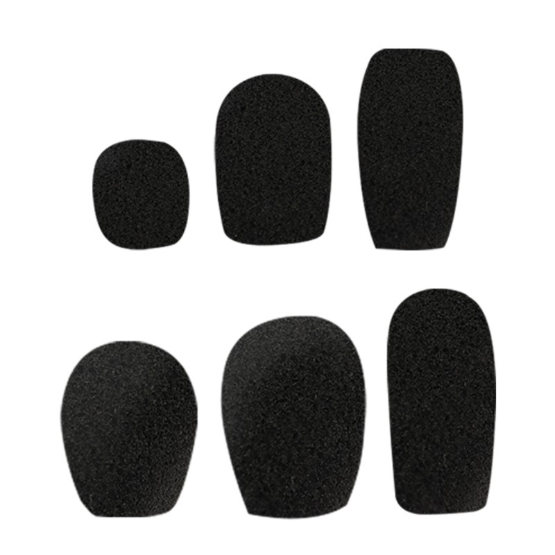 5 Pack Mic Windscreens Windshields for Desktop Mic, Headset Microphone Covers