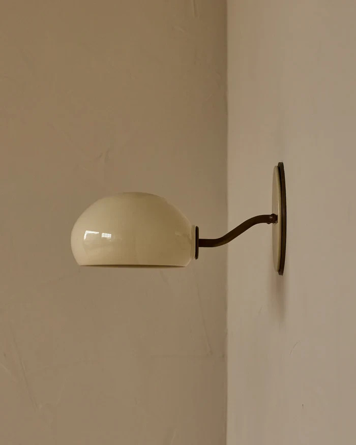 Handmade Brass Wall Sconce Baker Wall Sconce - Single