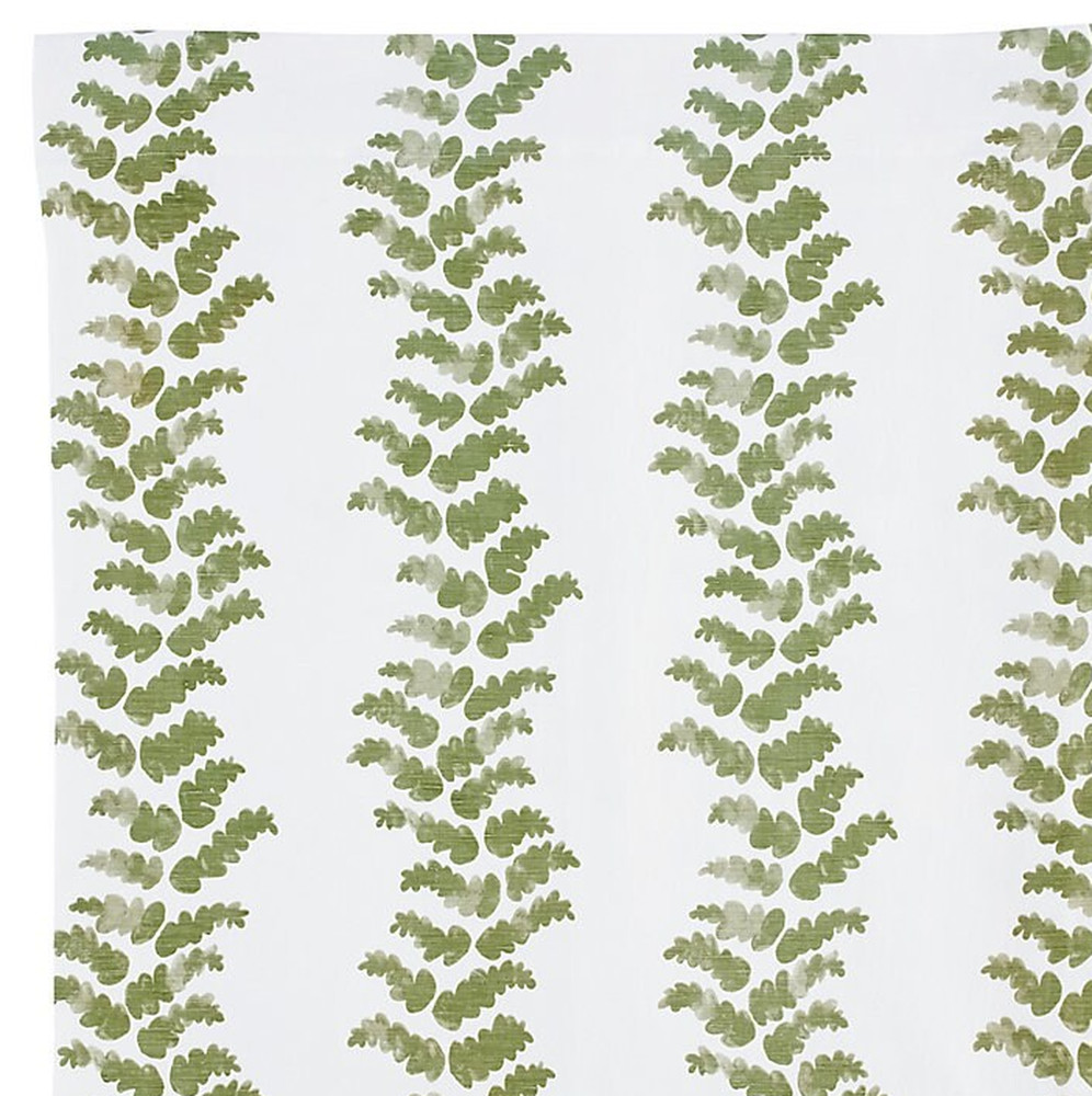 Ballard Designs Pierre Wavy Stripe Drapery Panel, Sage