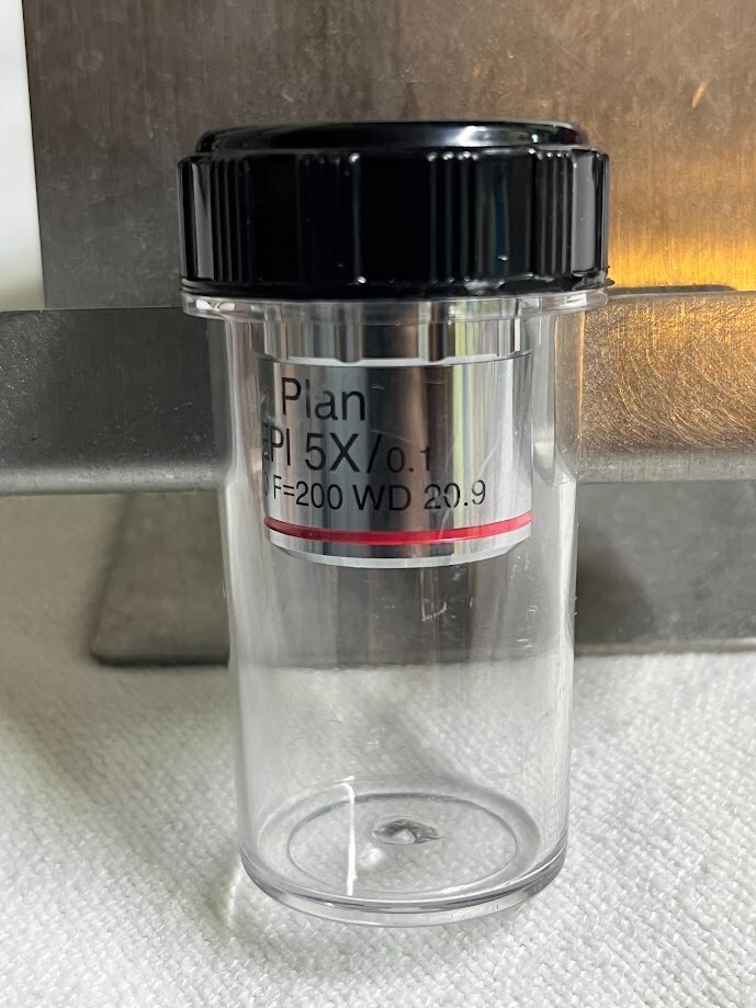 Meiji MA870, 5x Plan Achromat Epi Objective