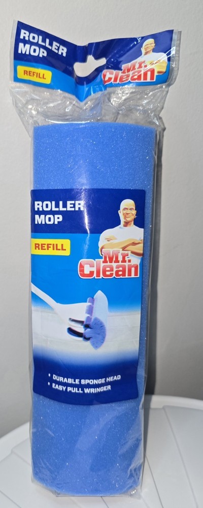 Mr. Clean Heavy Duty Foam Roller Mop scrubber Refill for Mr. Clean Mop!