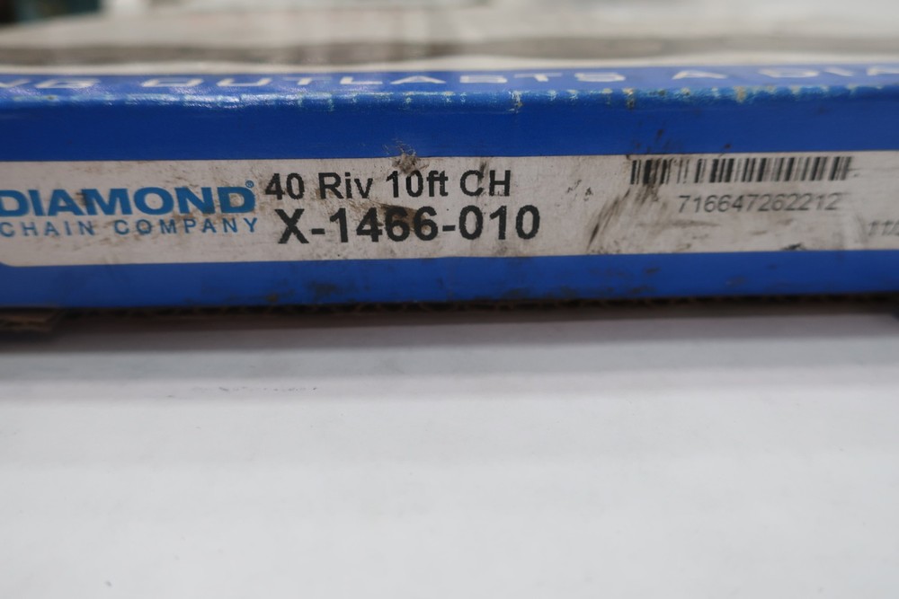 Diamond X-1466-010 Roller Chain 10ft Single