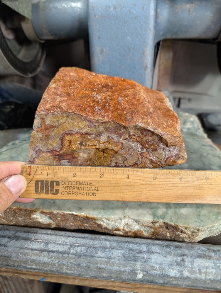 Jasper Rough Jasper Slab 6.8 lbs