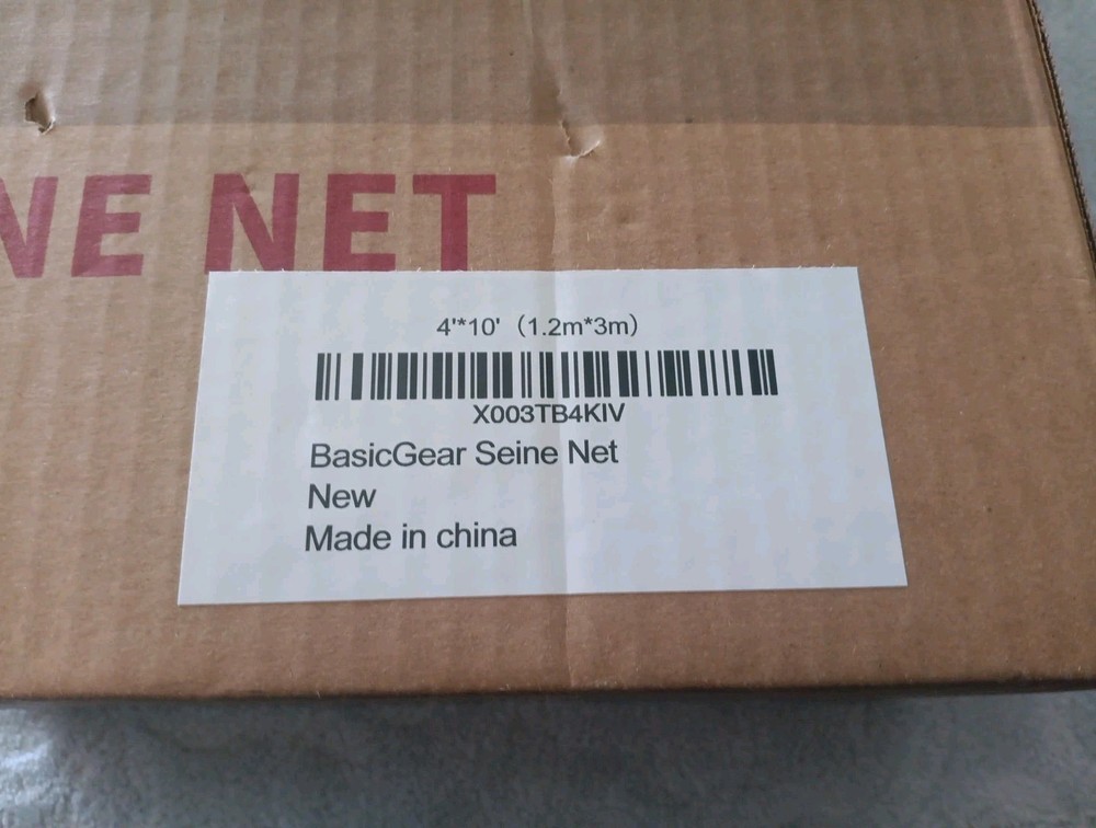 Basic Gear 4' X 10' Seine Net