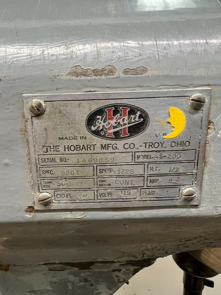 Hobart Model #AS-200, 20 Quart counter Top, All Purpose