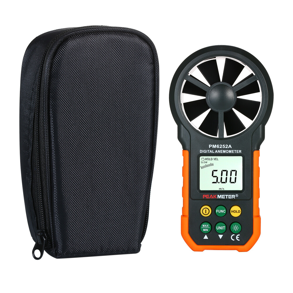 Wind PEAKMETER Handheld Anemometer Portable Wind Speed Meter CFM Meter C5O3