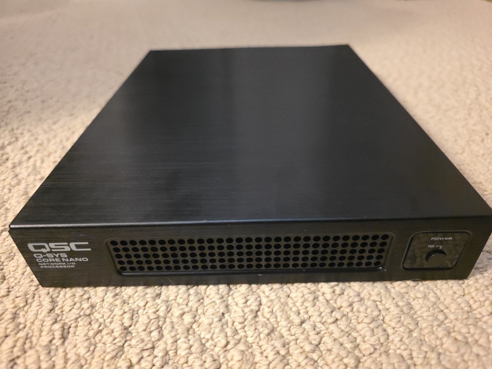 QSC Q-SYS Network I/O CORE NANO Processor