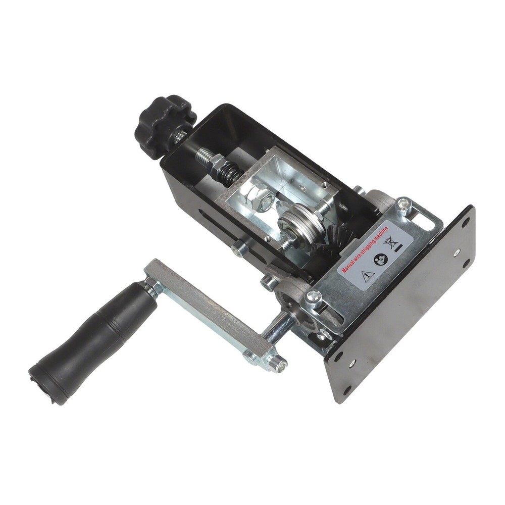 Manual Wire Stripping Machine Drill Powered Hand Crank Stripper 1-20MM Tool