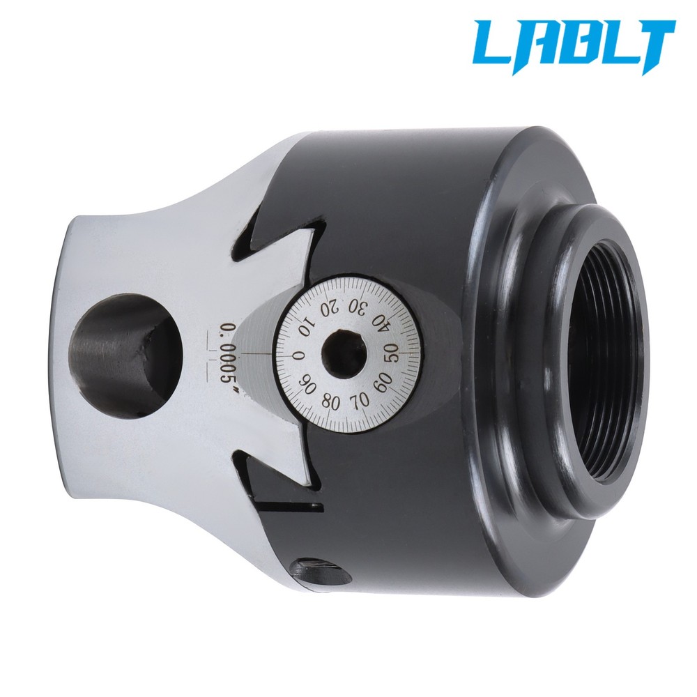 LABLT 3" Precision Boring Head 0.001 Radius 1" MAX Offset 1-1/2-18" Thread Mount