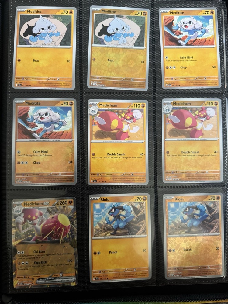 Complete Stellar Crown Base Set With Holos + EX + Energies!