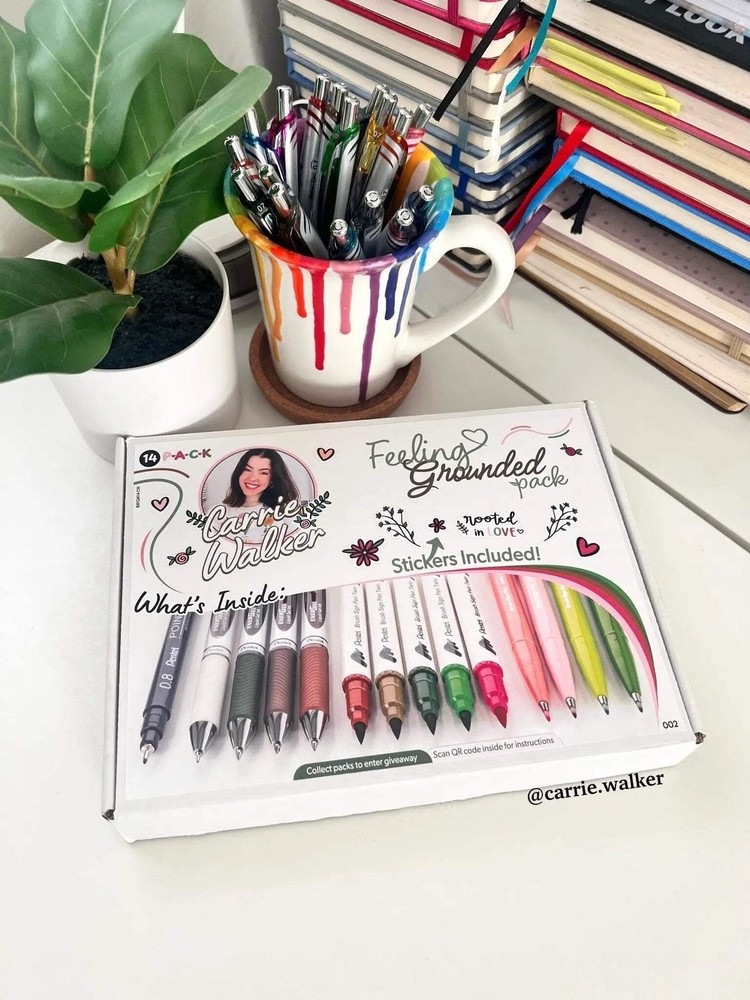Pentel Feeling Grounded Journaling Pack