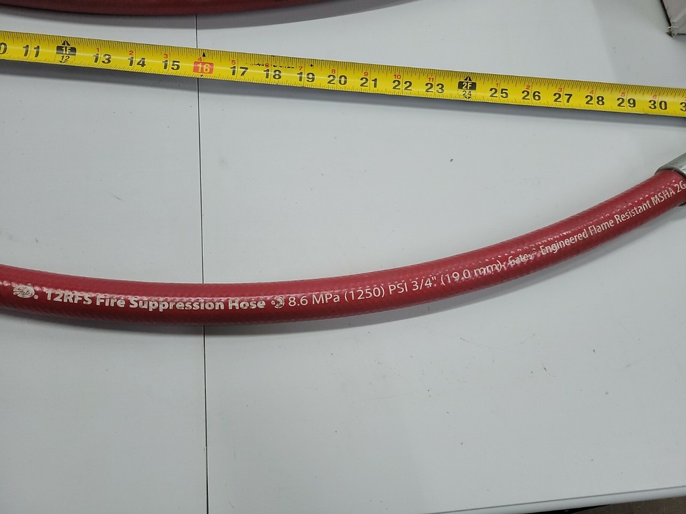 12 RFS Fire Suppression Hose 1250 PSI