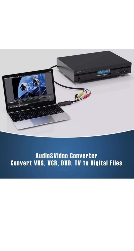 VHS To DVD Wizard Software | USB Video Capture Device Grabber | Digital Video