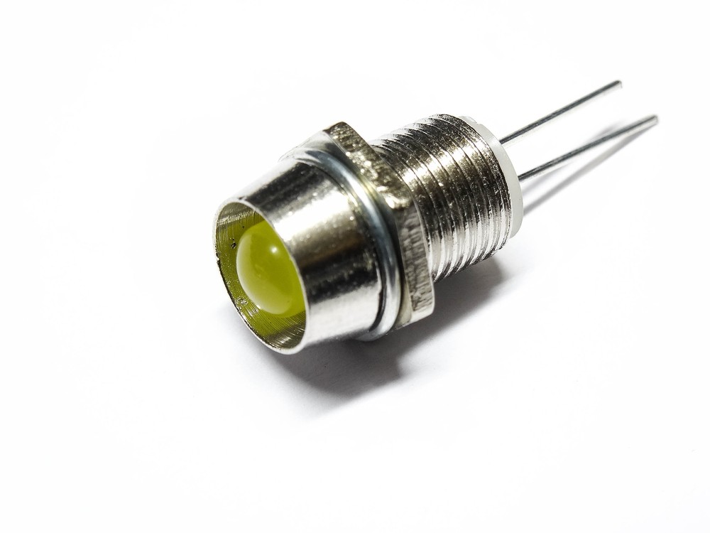 10pcs | 30pcs Light Emitting Diode 3mm LED Holder Socket Mounting Socket Metal