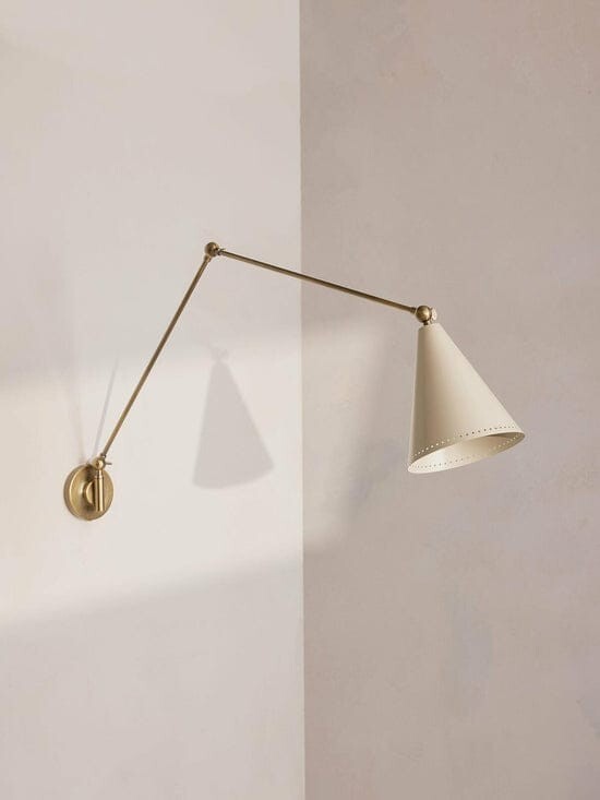 Vincent Wall Light for Room Decor- Brass Wall Light Sconce