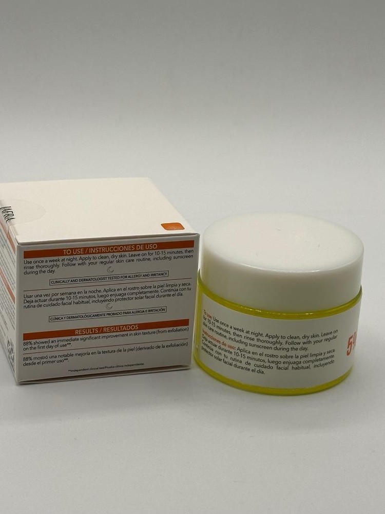 JAFRA BioLab Peeling Effect Mask 5% Alpha & Beta Hydroxy Complex New in Box