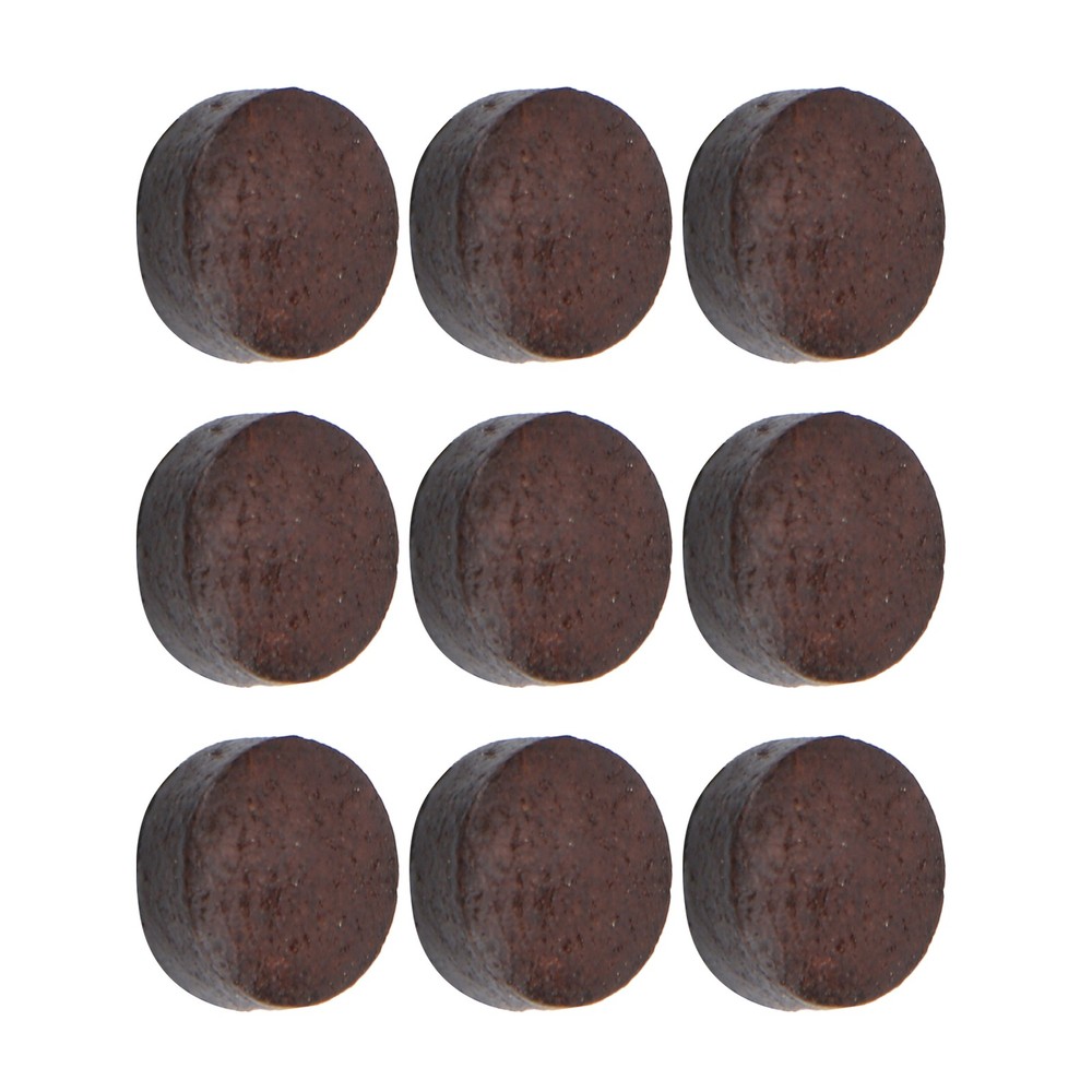 50 Pack High-Quality Pool Billiard Cue Tips Durable Rotation Control For Fast Re
