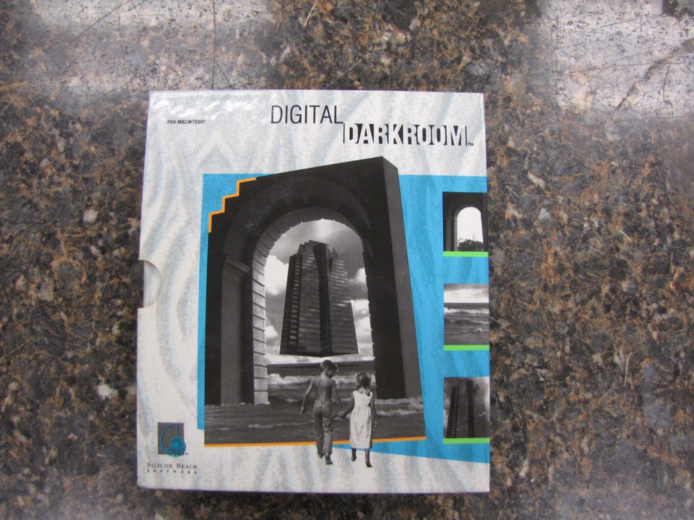 Digital Darkroom Evaluation Software Macintosh Plus, SE / II: Silicon -CIB- MM15