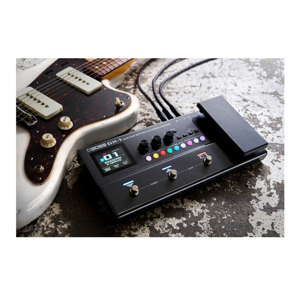 BOSS GX-1 Portable Guitar Effects Processor - 140+ Effects, 23 Amp Types
