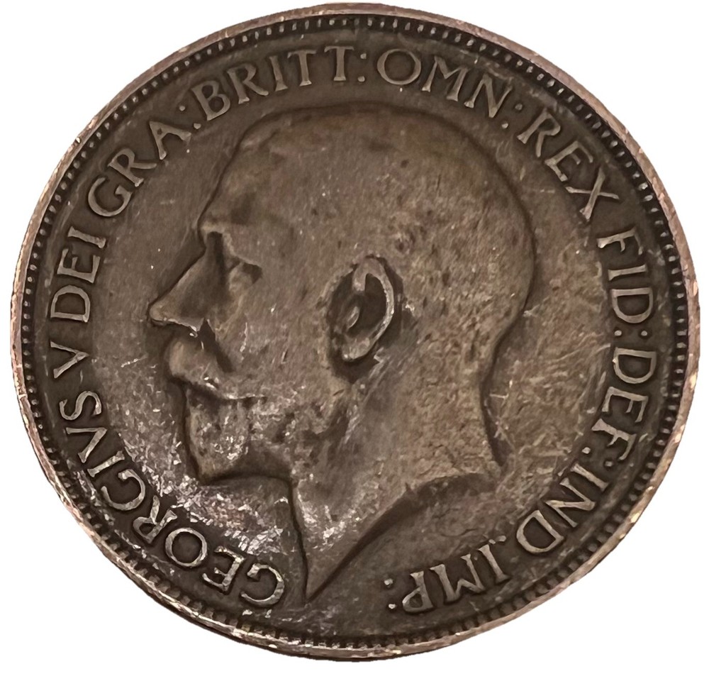 1920 🇬🇧 Great Britain Half Penny Coin - Combined Shipping - Lot C92d