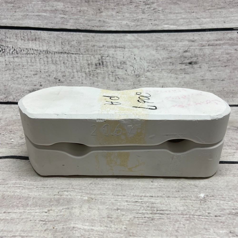 1995 Nowells Inc Ceramic Casting Mold Cornucopia Napkin Ring Holder #NM-2067
