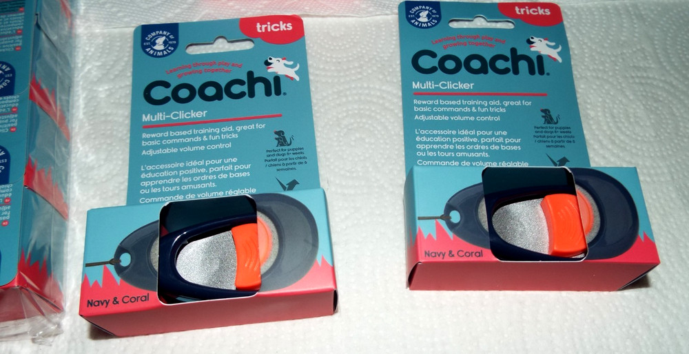 15 NEW COACHI MULTI-CLICKER DOG TRAINING TRICKS DEVICES READ!!!!!