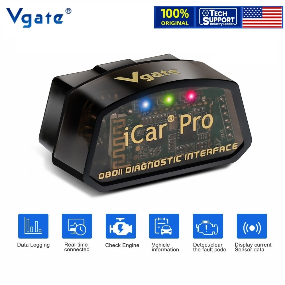 Vgate iCar Pro Bluetooth BLE 4.0 OBD2 Fault Code Reader Scanner Diagnostic Tool