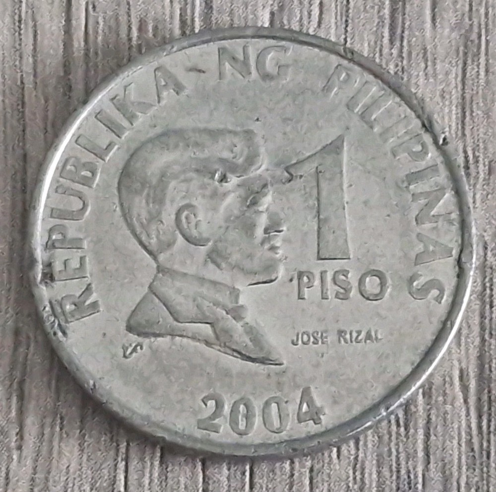 1 Piso 2004 Philippines Coin Circulated