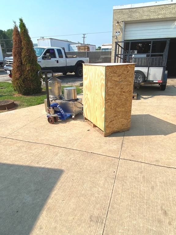 Egg Liquid Eggshell Centrifugal Separator / Breaker Cracker Shell Grinder 15K/H