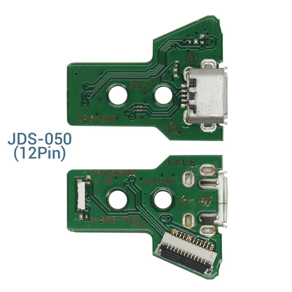 For Sony PS4 Controller USB Charging Port Board Connector Flex Cable 2 Pack